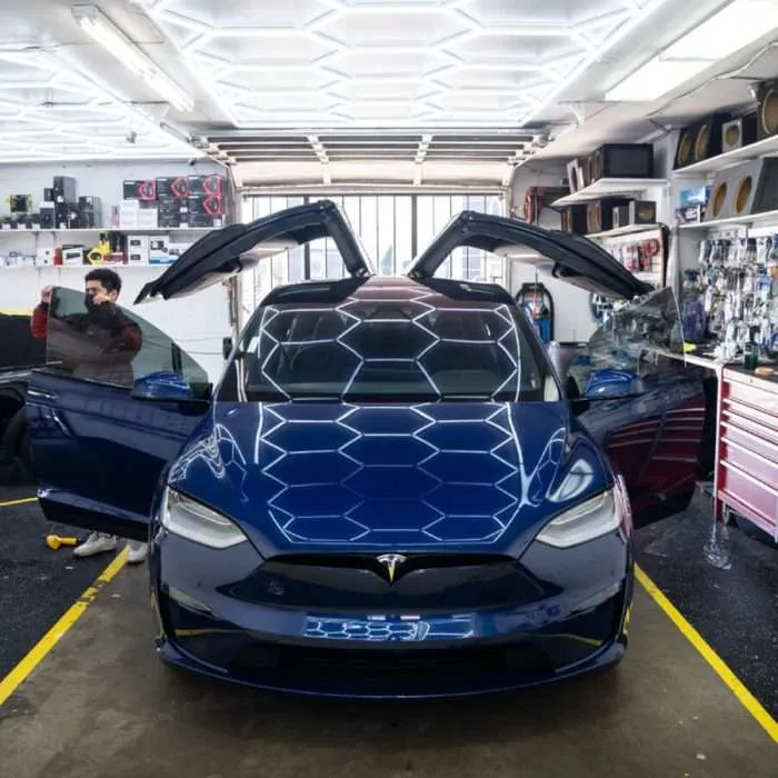 Blue Tesla Paint Protection Installers