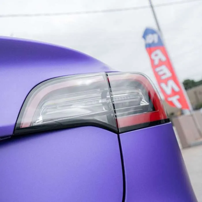 Purple Los Angeles Vinyl Wrap