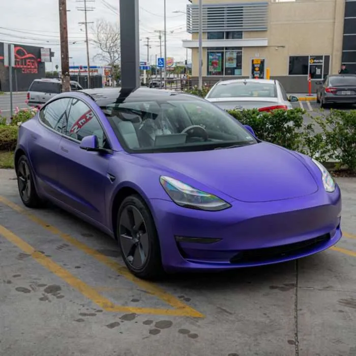 Tesla Vinyl Wrap