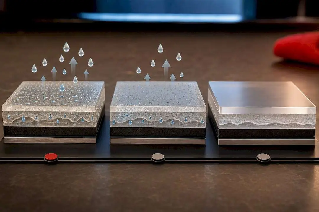 Illustration of PPF moisture curing before coating