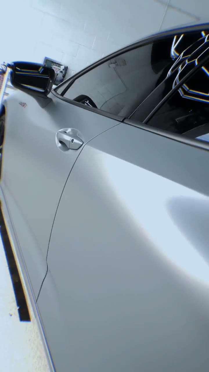 Finished silver Acura from the PPF PROS ceramic coating film