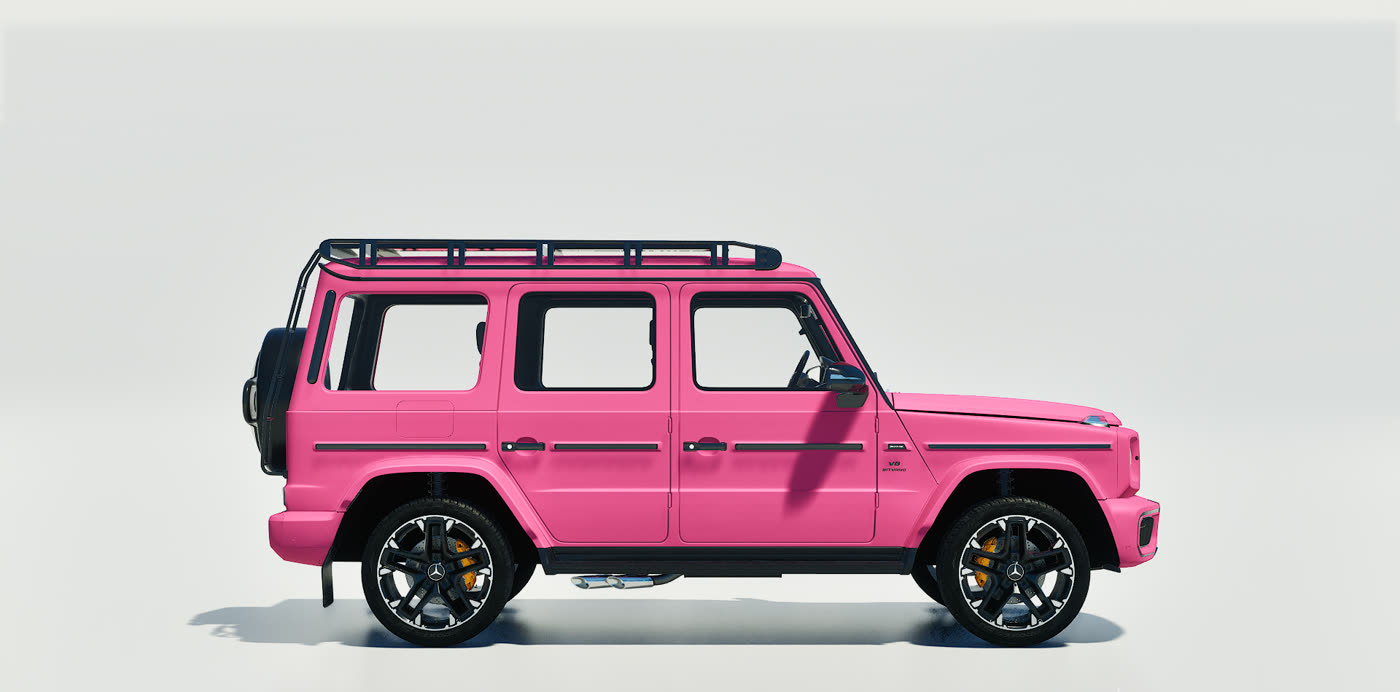 G63 Matte Pink 3M film